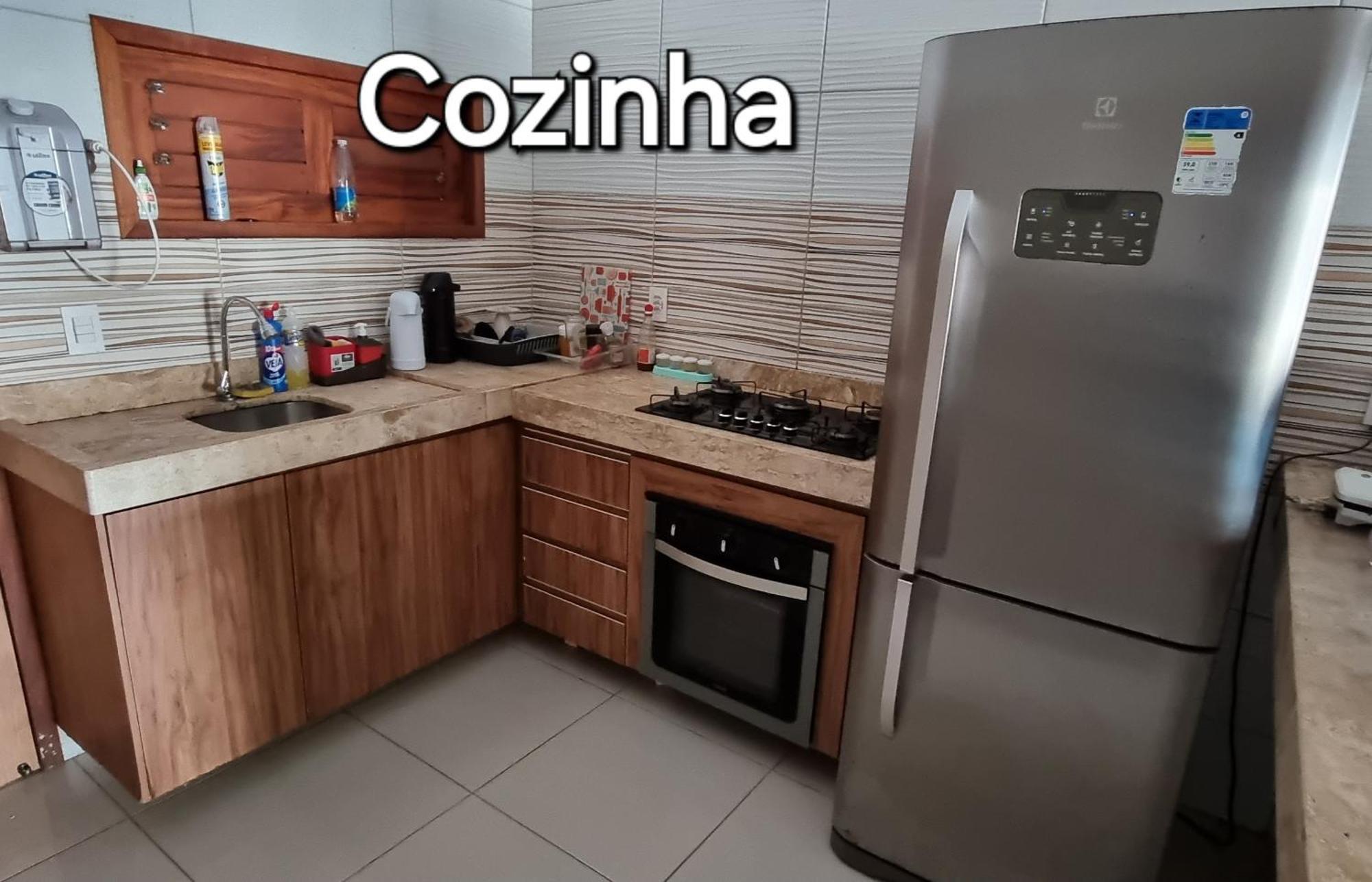 Casa Na Praia Com Vista Para O Mar Luis Correia Exterior foto